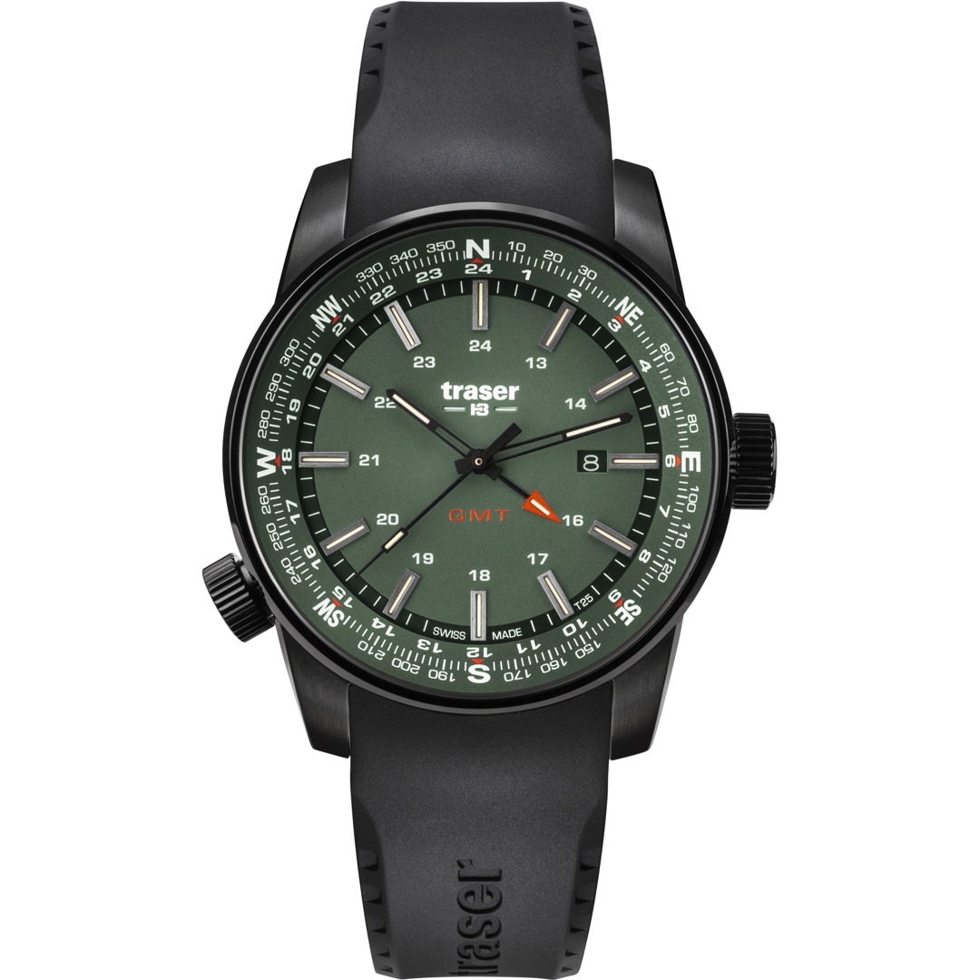 traser P68 Pathfinder GMT Green