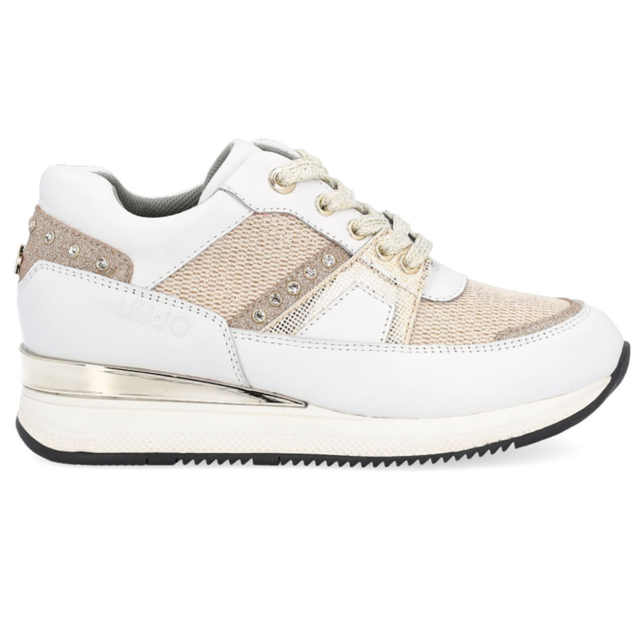 Liu-Jo Sneakers en Cuir Connie blanches