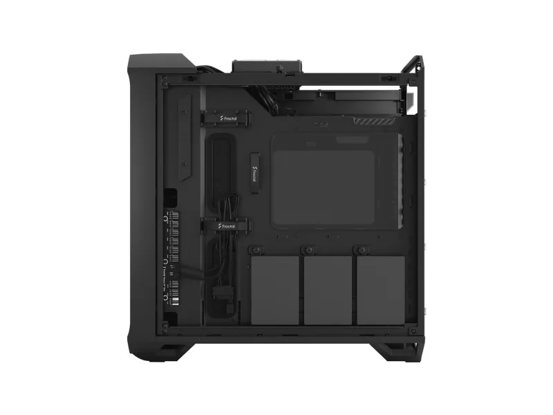 Fractal Design Torrent Compact - Tower - udvidet ATX - ingen strømforsyning (ATX) - sort TG mørk tone - USB/Lyd
