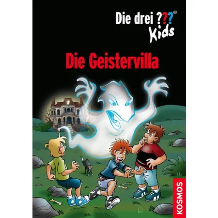 KOSMOS Die drei??? Kids, Die Geistervilla (Rätselkrimi)