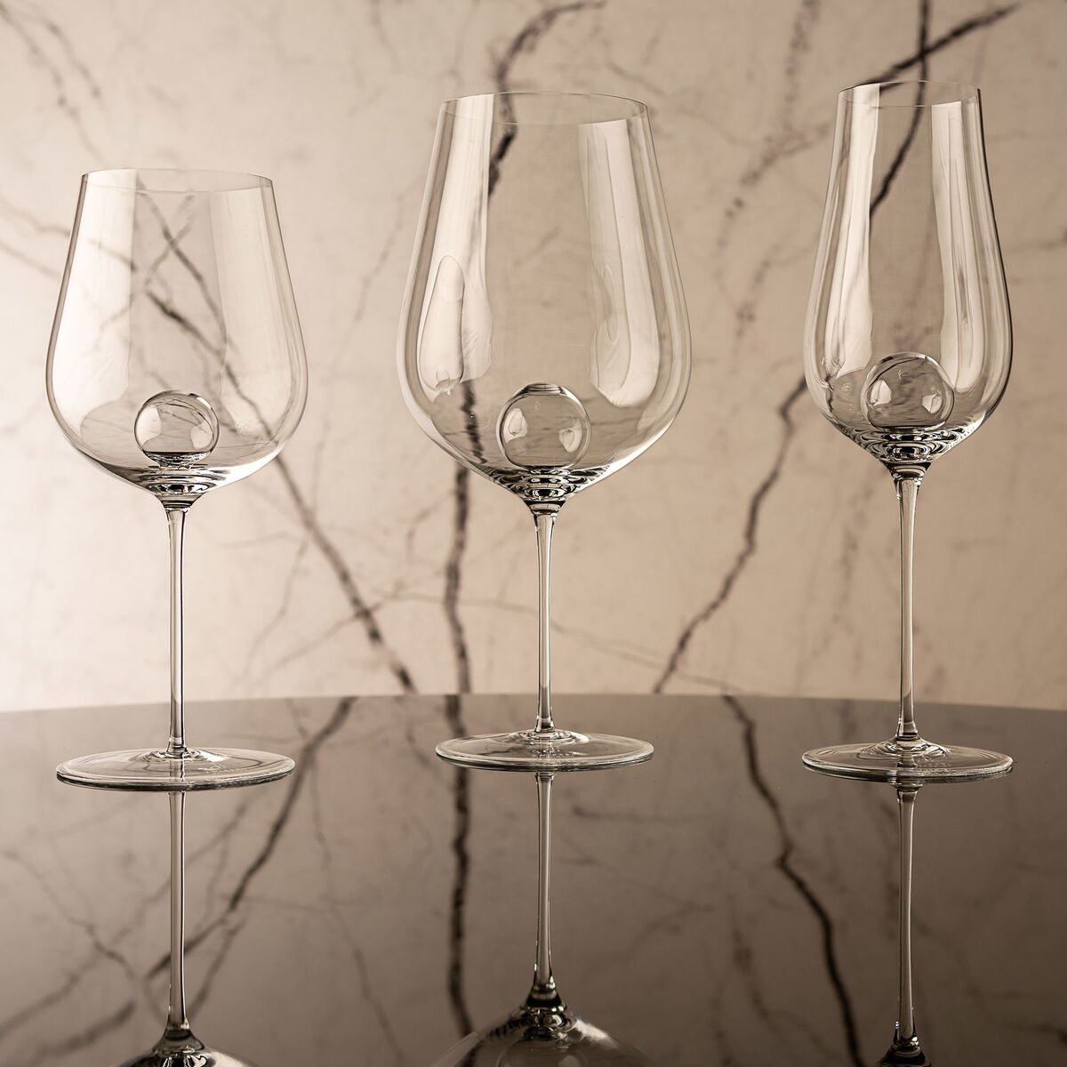 Air Sense Bordeaux rødvinsglass 84 cl, 2-pakning