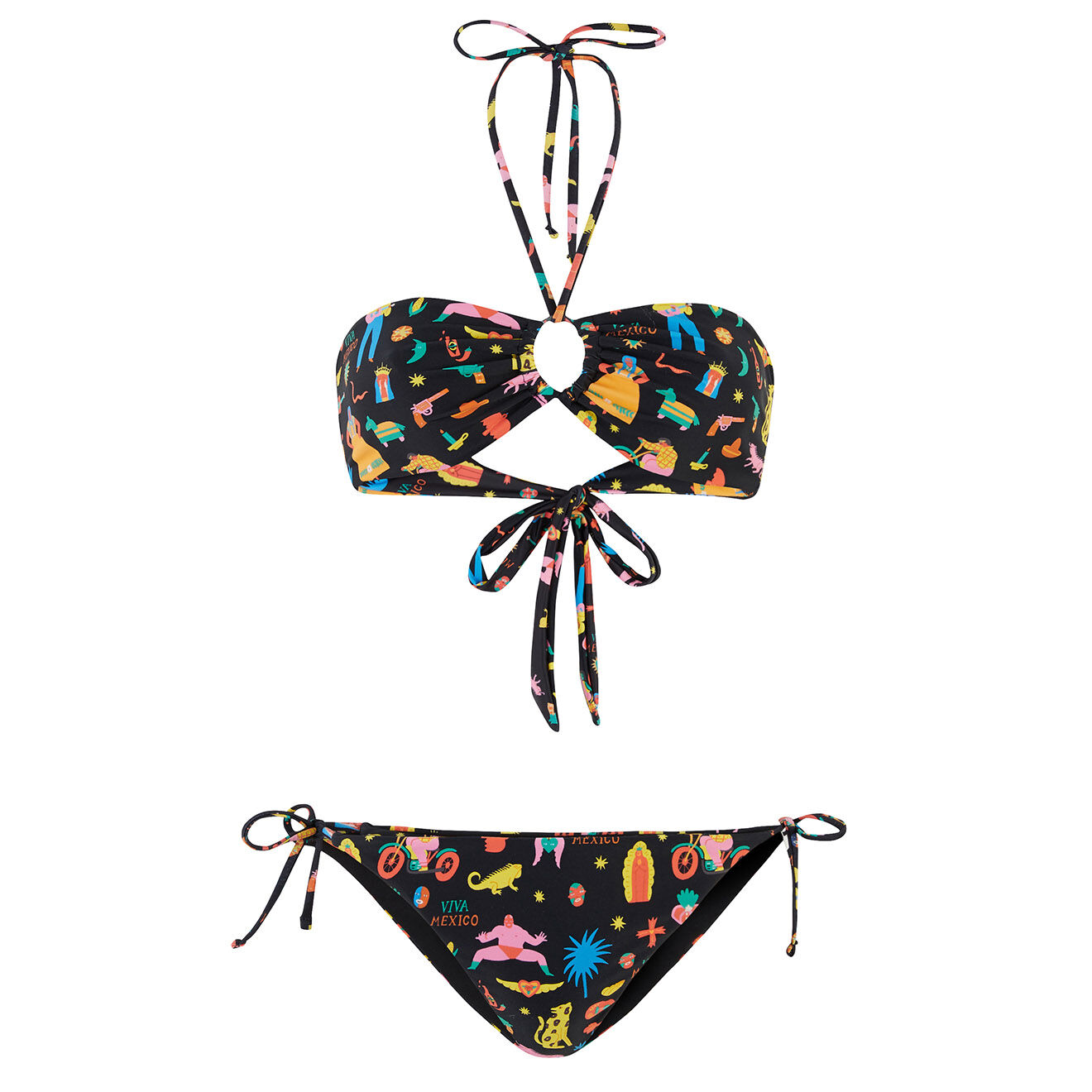 Wild Maillot de bain 2 pièces Delcarmen noir