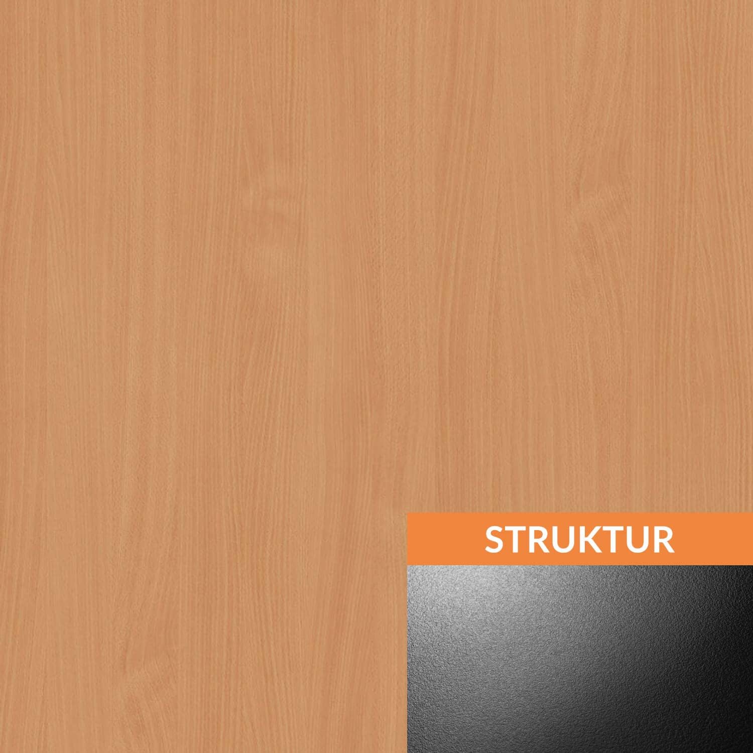AKKE Garderobenpaneel Wandgarderobe Mit Ablage Wandpaneel Garderobe PVC Maxi Caravaggio 100cm x 60 cm