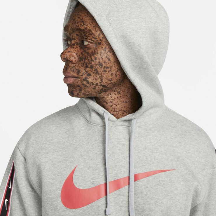 Nike Sportswear Repeat Fleece Haettetroje Grå