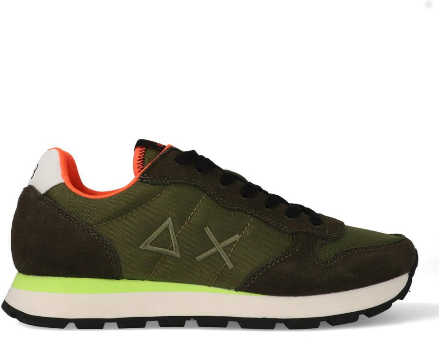 Sun68 Sneaker Tom Fluo Militare Heren Sneakers