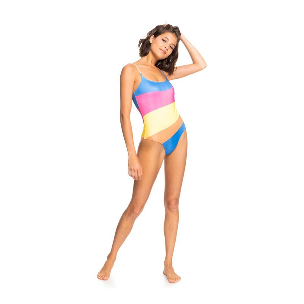 Roxy POP SURF - Maillot de bain 1 pièce Femme bright white
