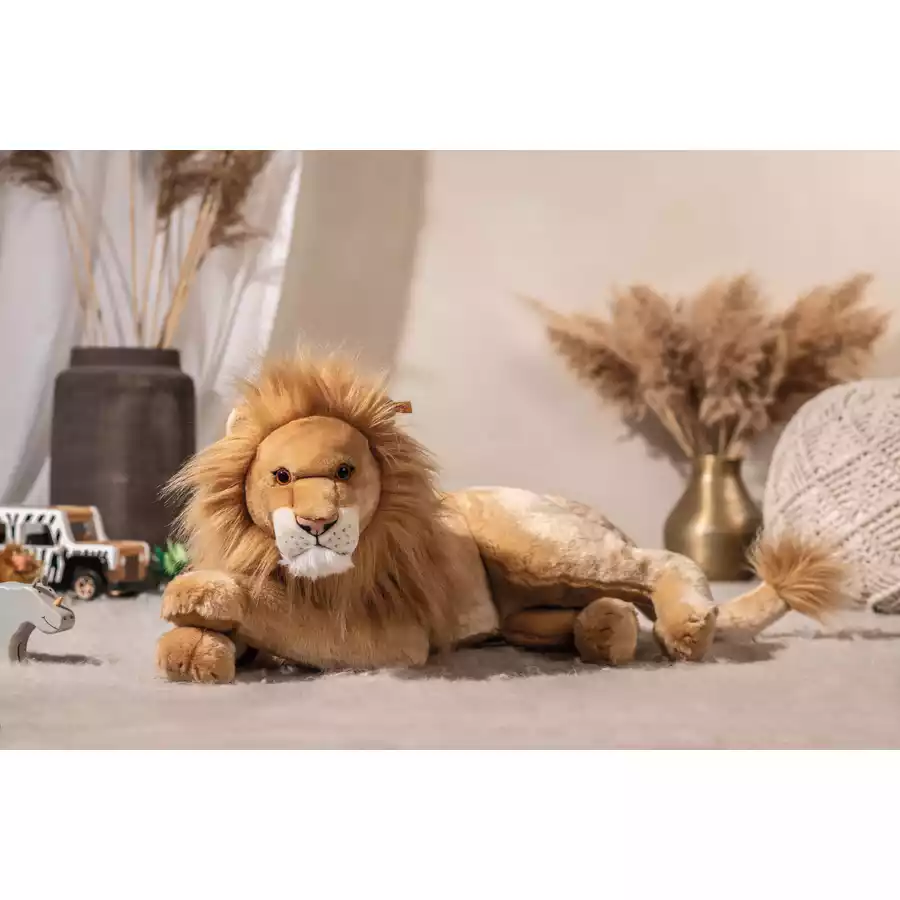 Steiff Loewe Leo liegend blond, 65 cm