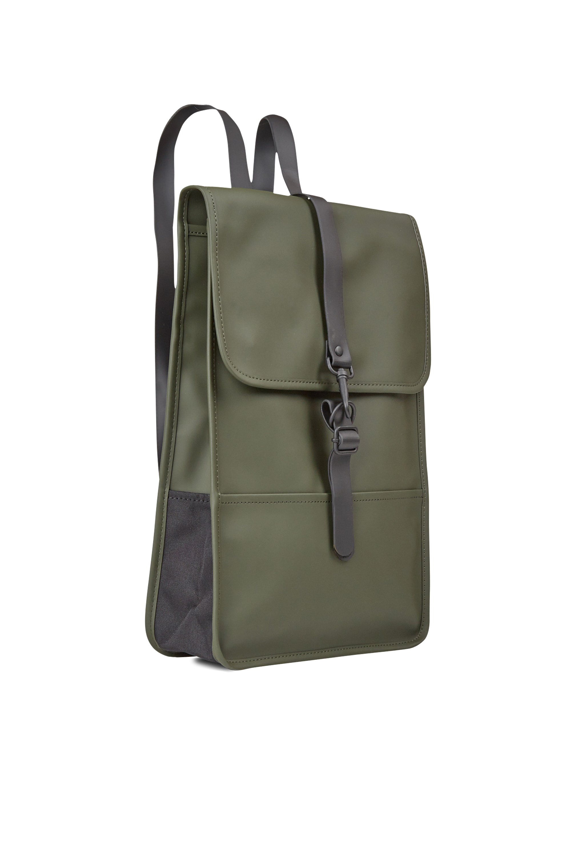 RAINS Sac à dos en toile imperméable Kaki