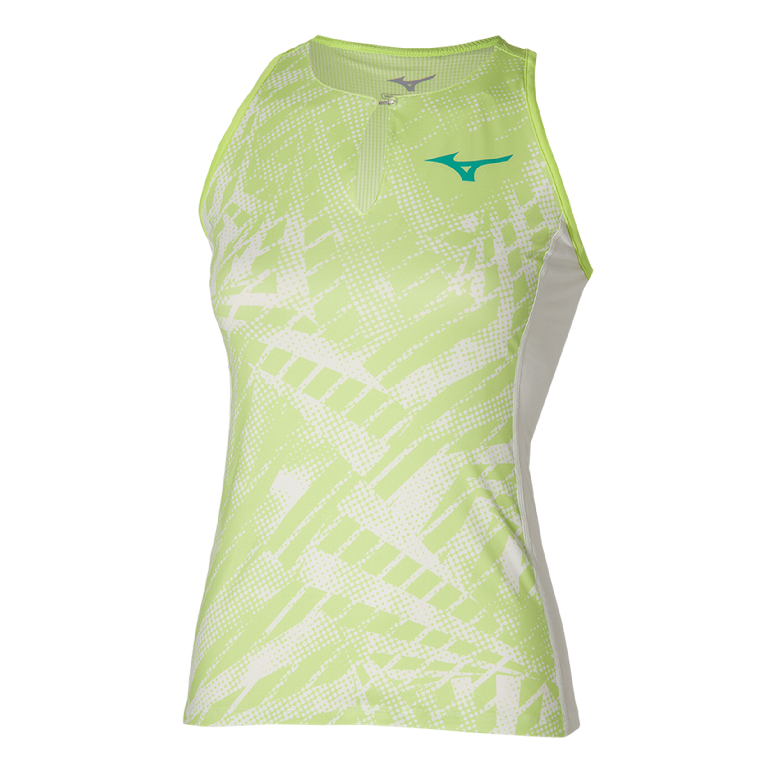 Mizuno Mugen Printed Débardeur Tank Top Femmes - Jaune Lemon
