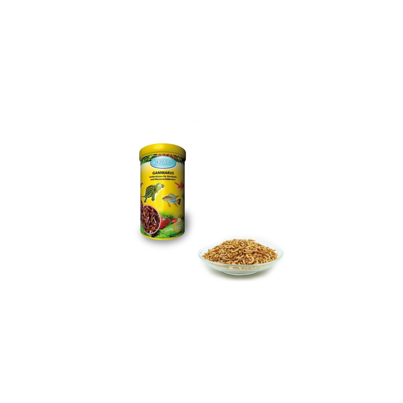 AQUARIS Aquarium Fischfutter - Gammarus - 27,5 g / 250ml