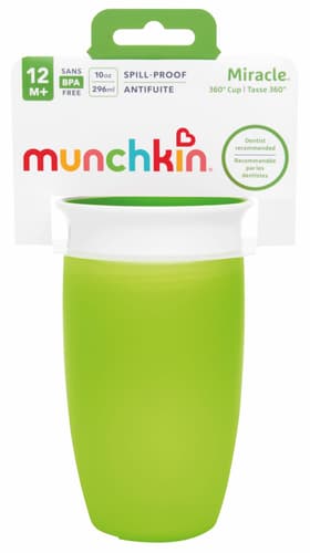 Munchkin 360° Trinkbecher Grün