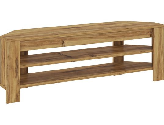 CONCEPT1 - Meuble TV Anglato chene 120 x 30 x h40 cm