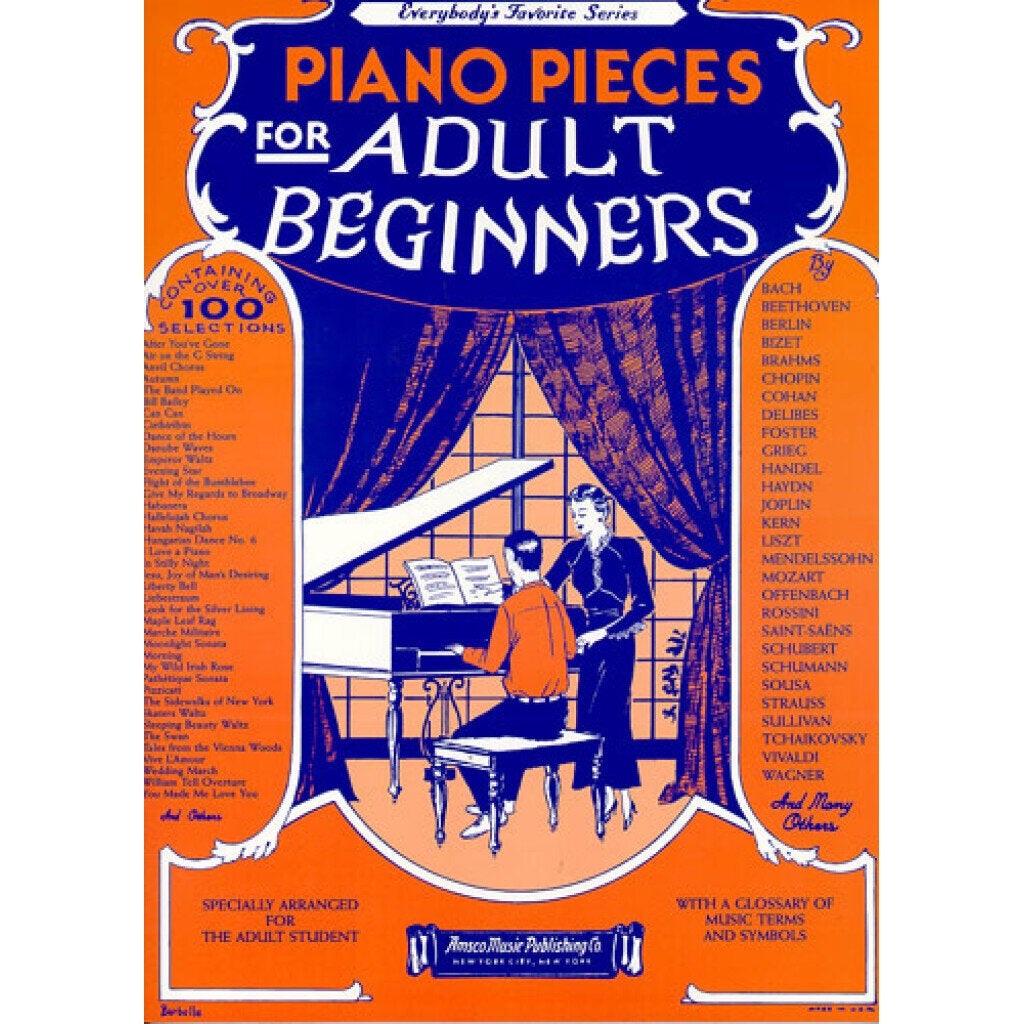 Wise Publications Piano Pieces For Adult Beginners pianoboek