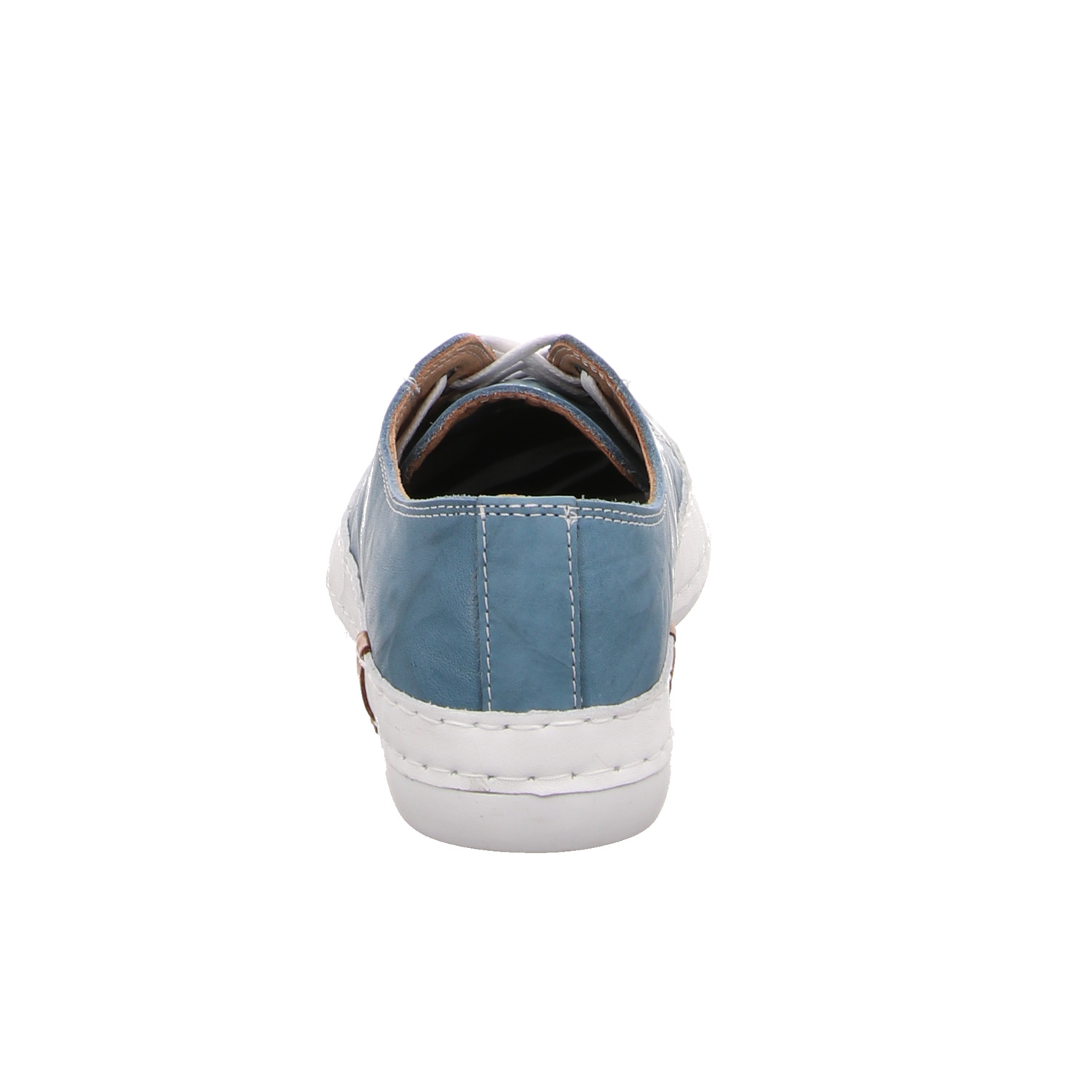 Andrea Conti Schnürhalbschuh blau