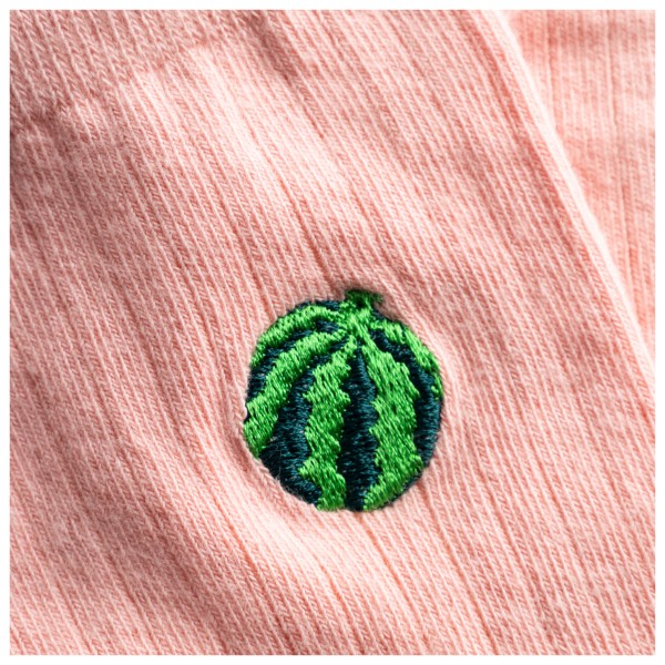 DEDICATED - Rib Socks Knivsta Water Melon - Chaussettes multifonctions