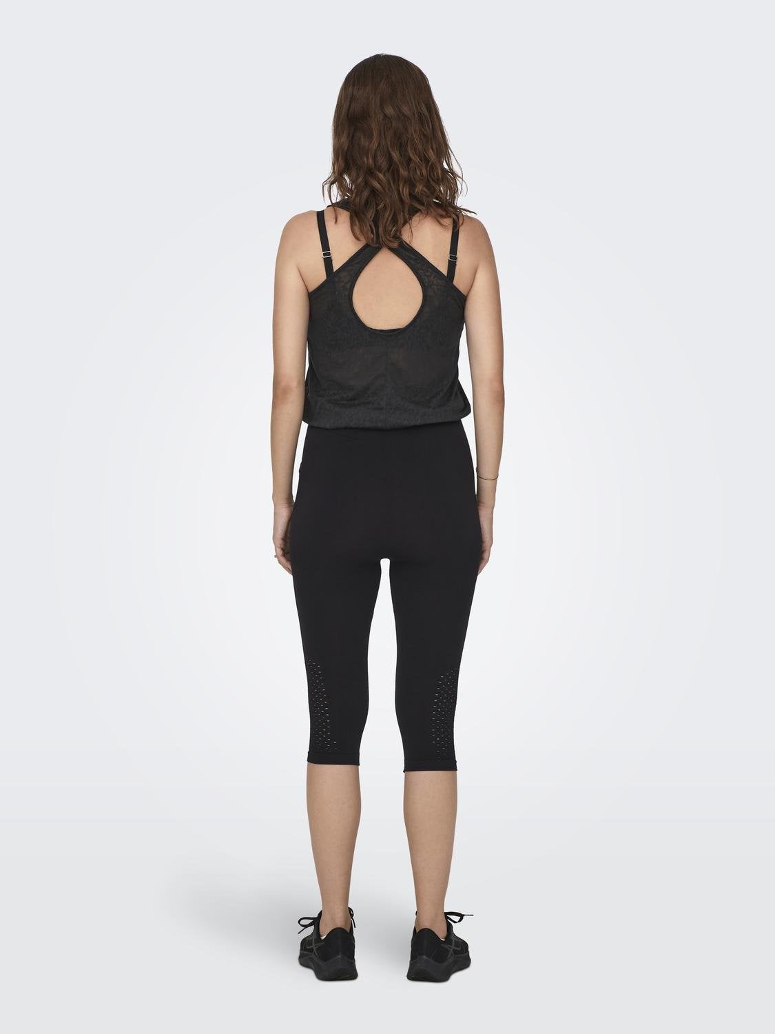 OLMKIA Normal geschnitten Sportleggings Black