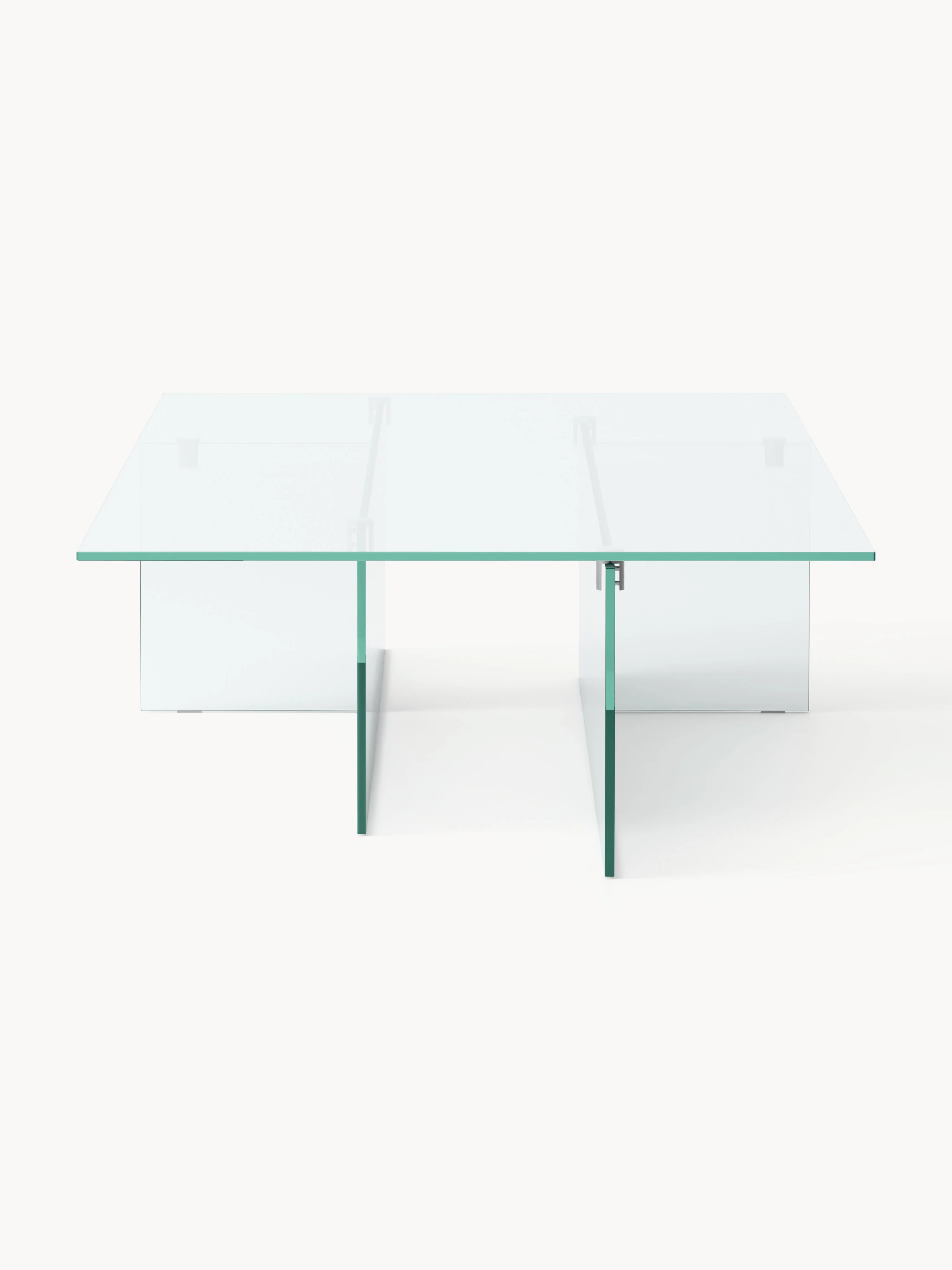 Grote glazen salontafel Anouk, B 160 cm