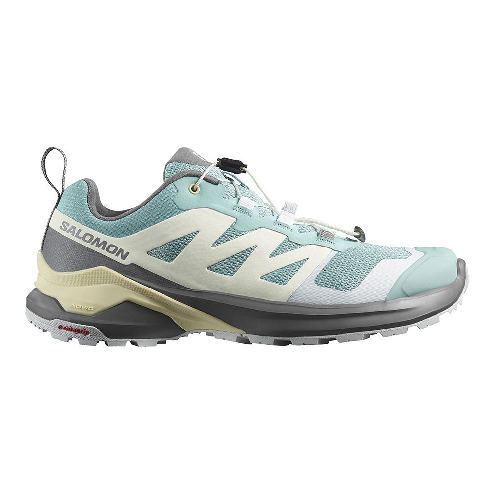 Salomon X-ADVENTURE - Chaussures trail Femme marine blue/quiet shade/moth