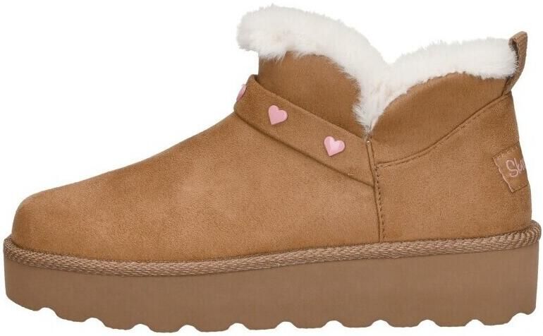 Skechers Glamslam Hi Meisjes Laarzen Cognac