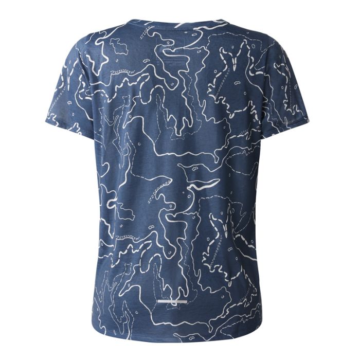 The North Face Dame T-shirts Printed Sunriser Short Sleeve Shirt Blå