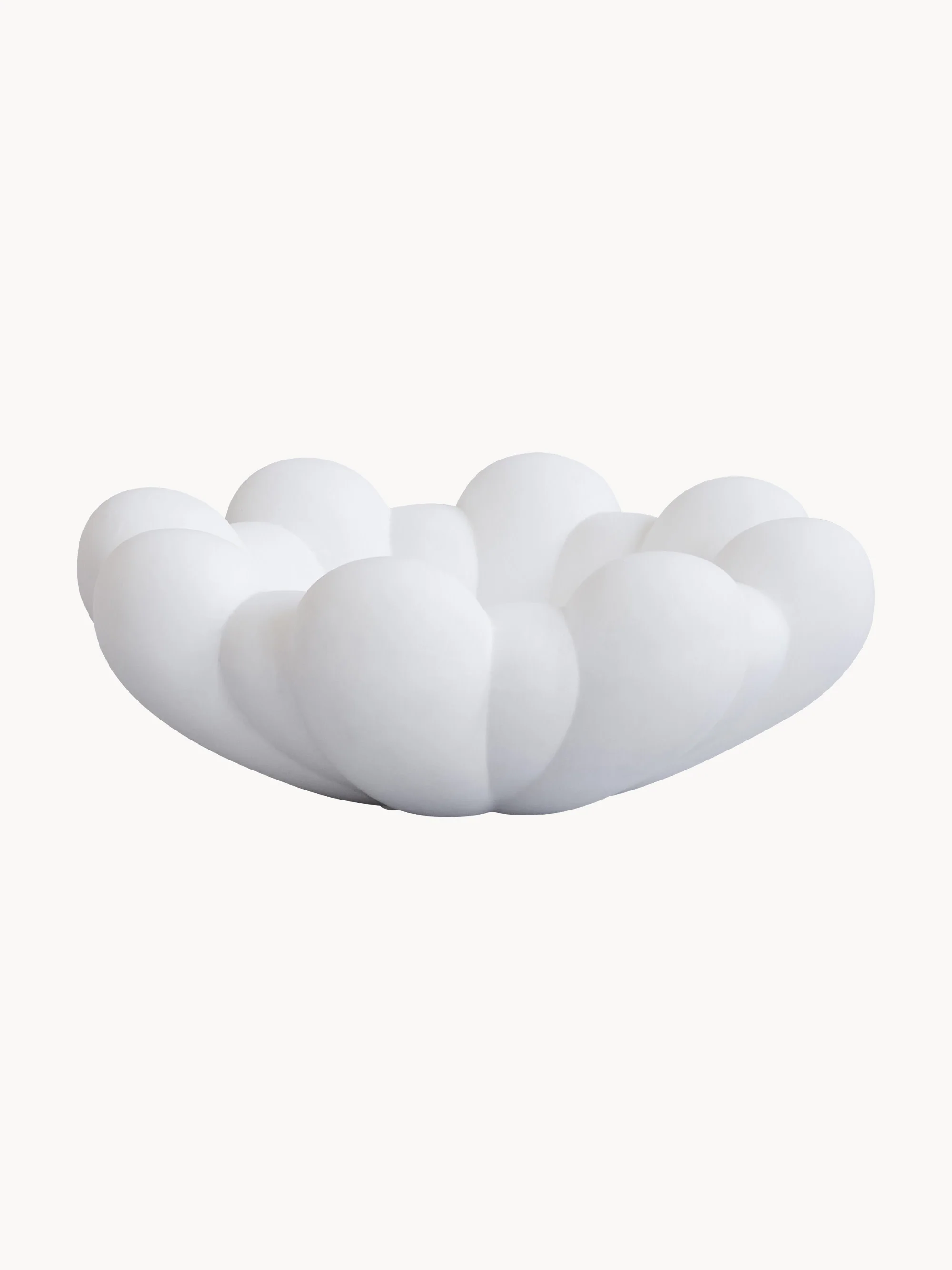 Handgemaakte decoratieve schaal Bloom, Ø 44 cm