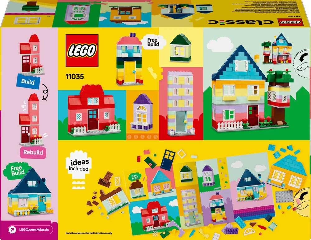 LEGO®CLASSIC 11035 - LES MAISONS CREATIVES