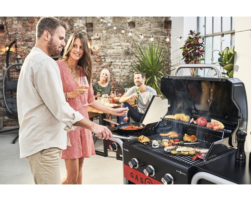 Char-Broil Gasgrill Houtskoolgrill Hybride Grill Gas2Coal 2.0 330 133,4 x 62,9 cm 3-pits