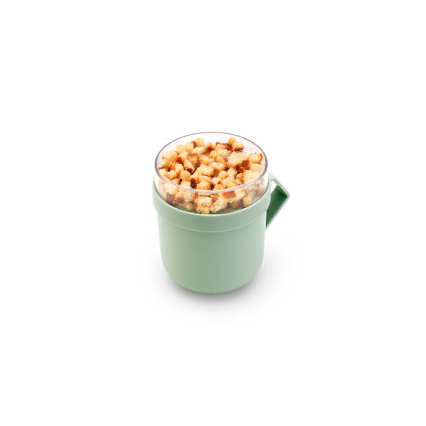 Brabantia Make & Take soepbeker 0,6 liter, kunststof - Jade Green