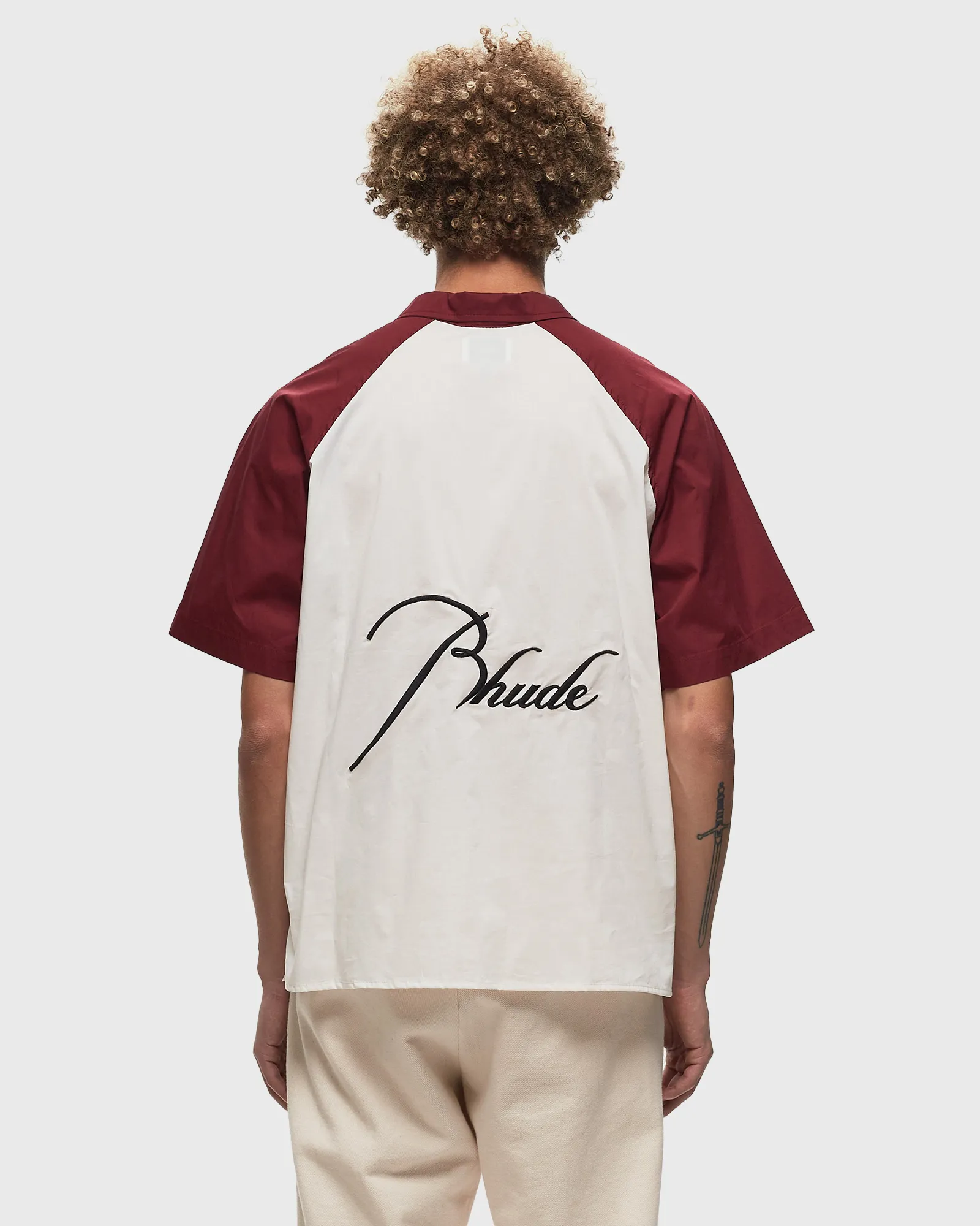 Rhude RAGLAN POPLIN BUTTON UP