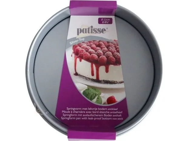 Patisse Silver Top universalkageform med 22 cm kant