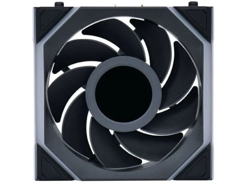 Lian Li PC-Lüfter UNI FAN SL 120 Reverse Blade 3er-Pack Wireless LCD Lüfter Inklusive Controller zum Steuern der Drahzahl, Lichteffekte und des LCDs