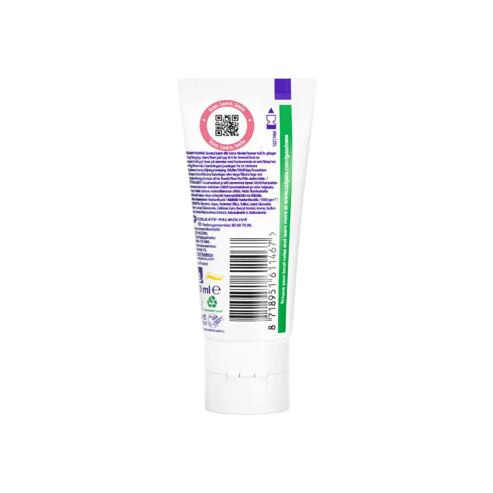 Colgate Tandpasta First Smiles 0-5 år - 50 ml.