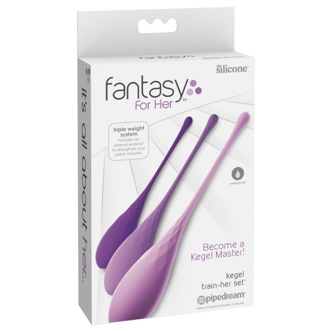 Liebeskugel-Set „Kegel Training“, 3-teilig | Zur Beckenboden Stärkung |  Fantasy for her