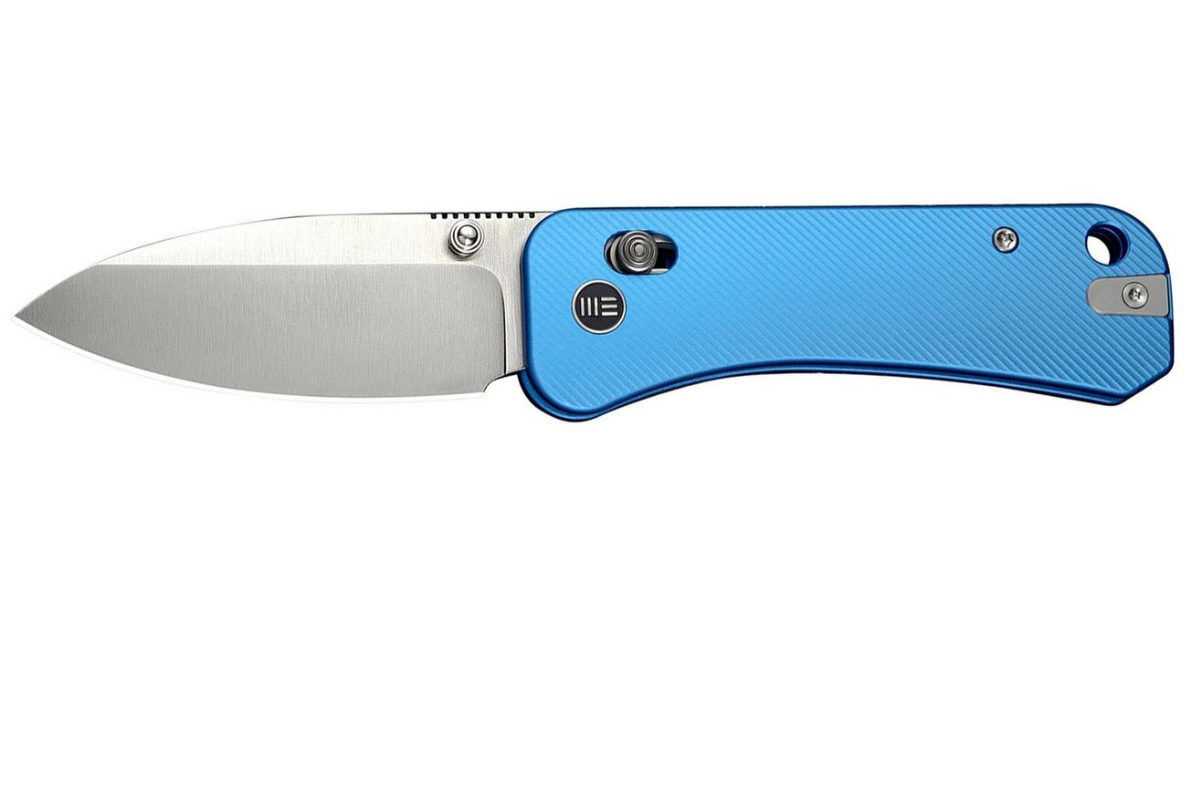 WE Knife Banter 2 WE23075-1 CPM-S35VN, Blue Aluminium, zakmes, Ben Petersen design