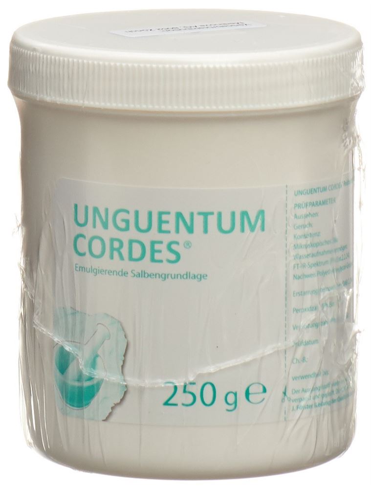 CORDES Unguentum Salbe Ds 250 g
