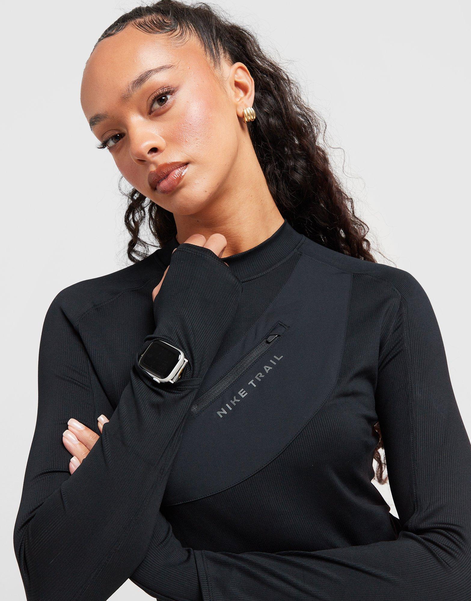 Nike Trail Running Long Sleeve Cropped Top