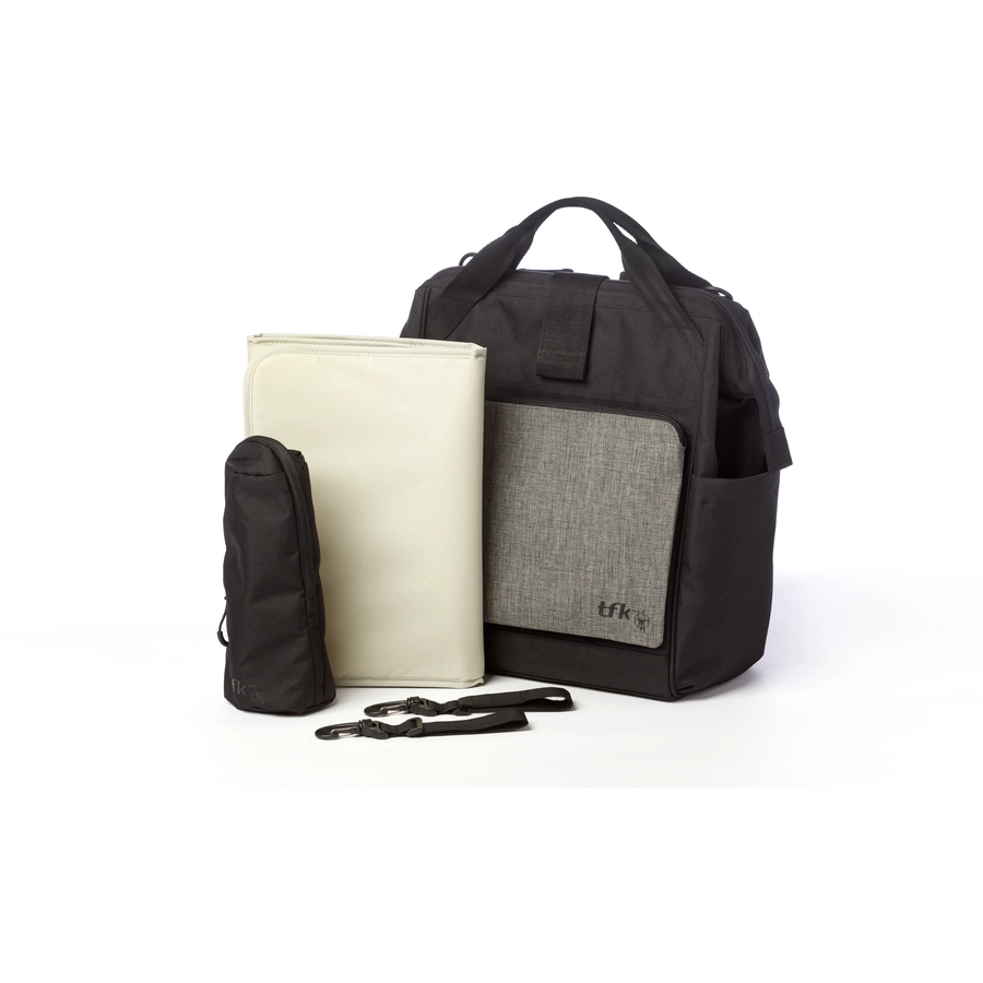 tfk Wickeltasche premium grau