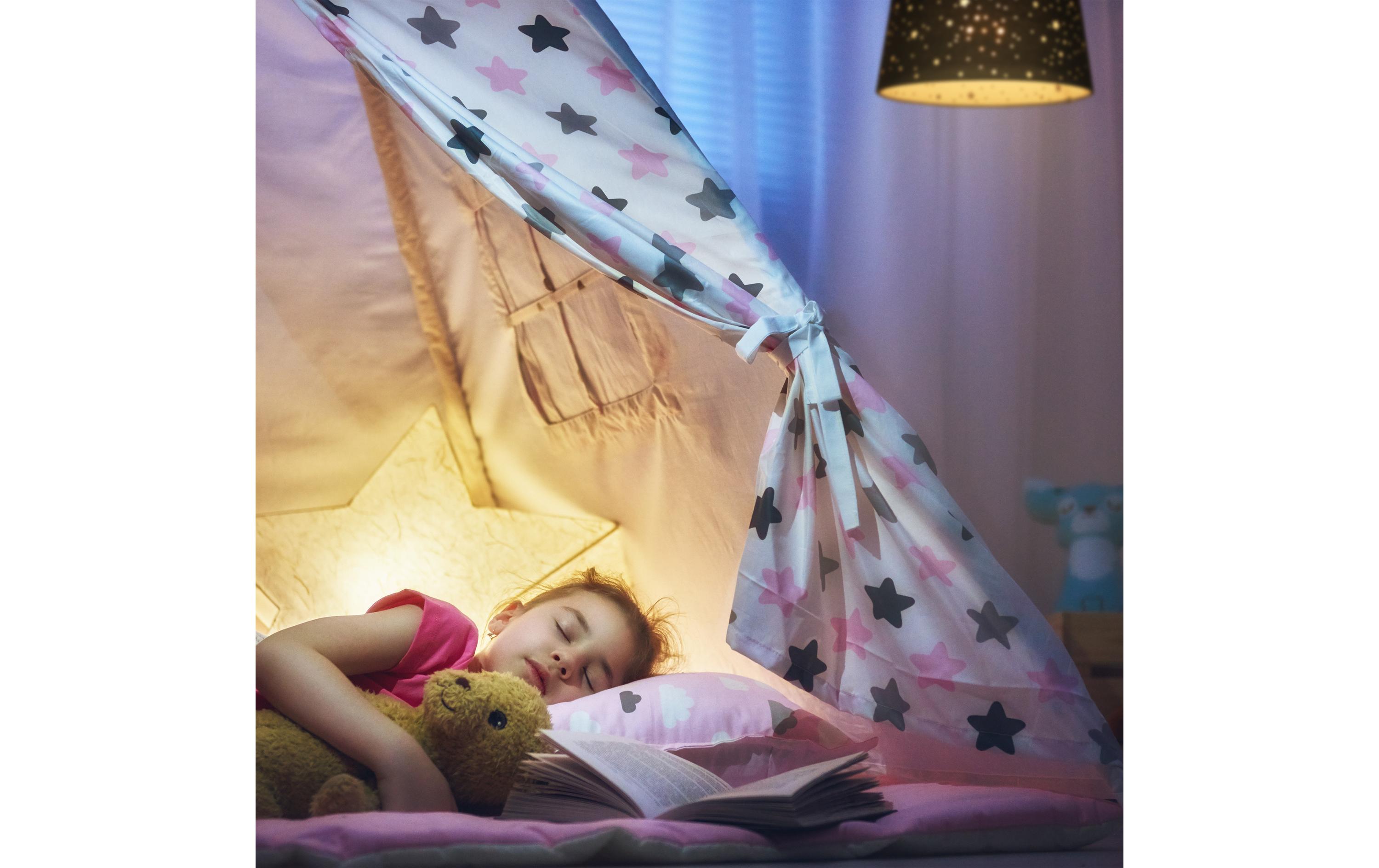 Hängelampe Sterne GrauDekorative Kinderzimmerlampe mit Sternen