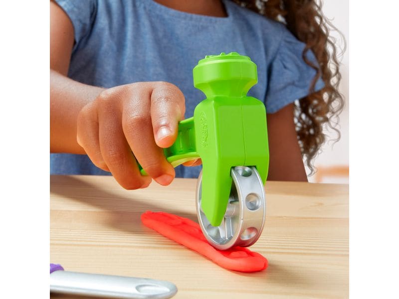 Play-Doh Knetspielzeug Werkbank Handwerker-Spielset mit jeder Menge Accessoires