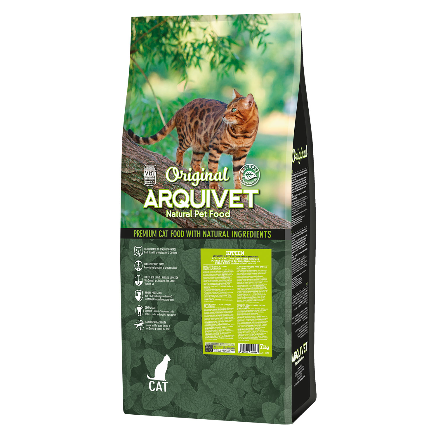 ARQUIVET CAT ORIGINAL Gatinho 1,5Kg
