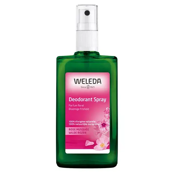 Desodorante orgânico de rosa mosqueta Weleda 100ml