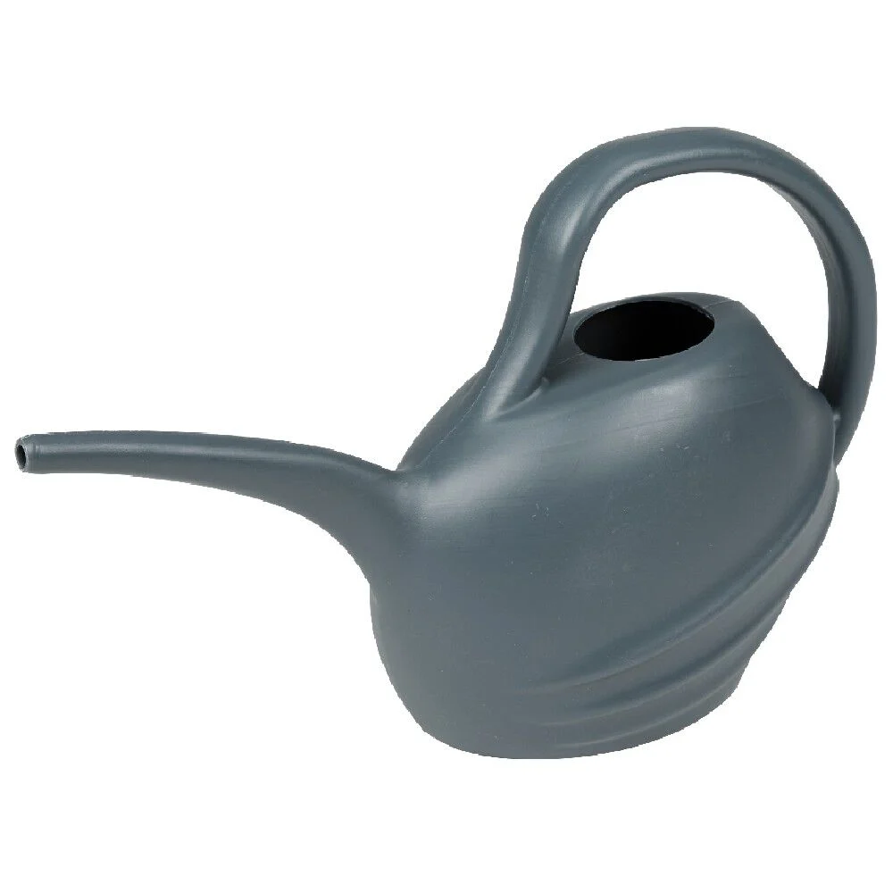 Arrosoir plastique ovale gris 2L