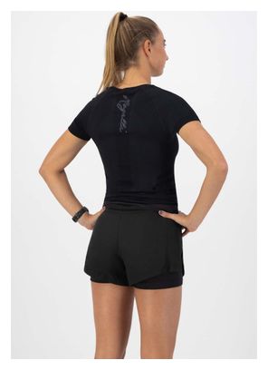 Mailot Manches Courtes Rogelli Essential Rose Femme