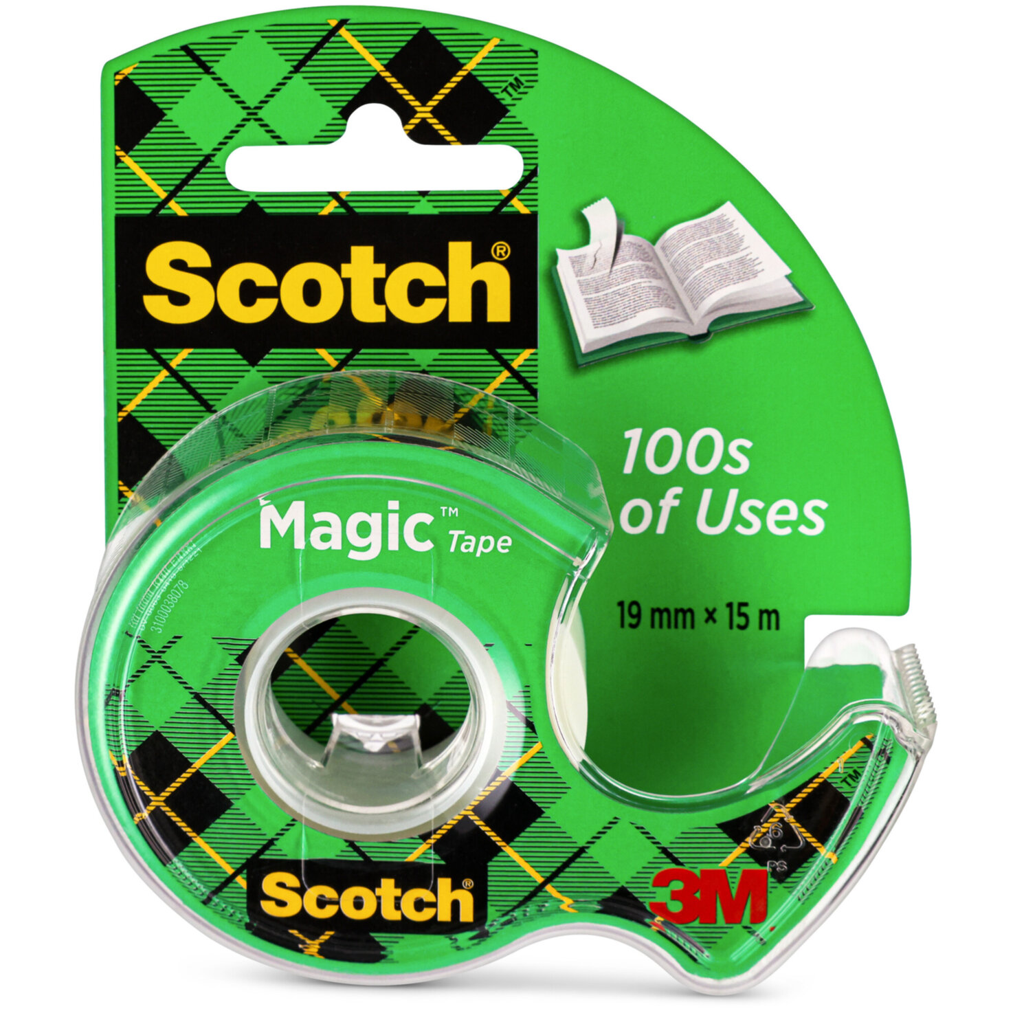 Scotch Magic 8-1915D Klebeband Abroller 19 mm x 15 m