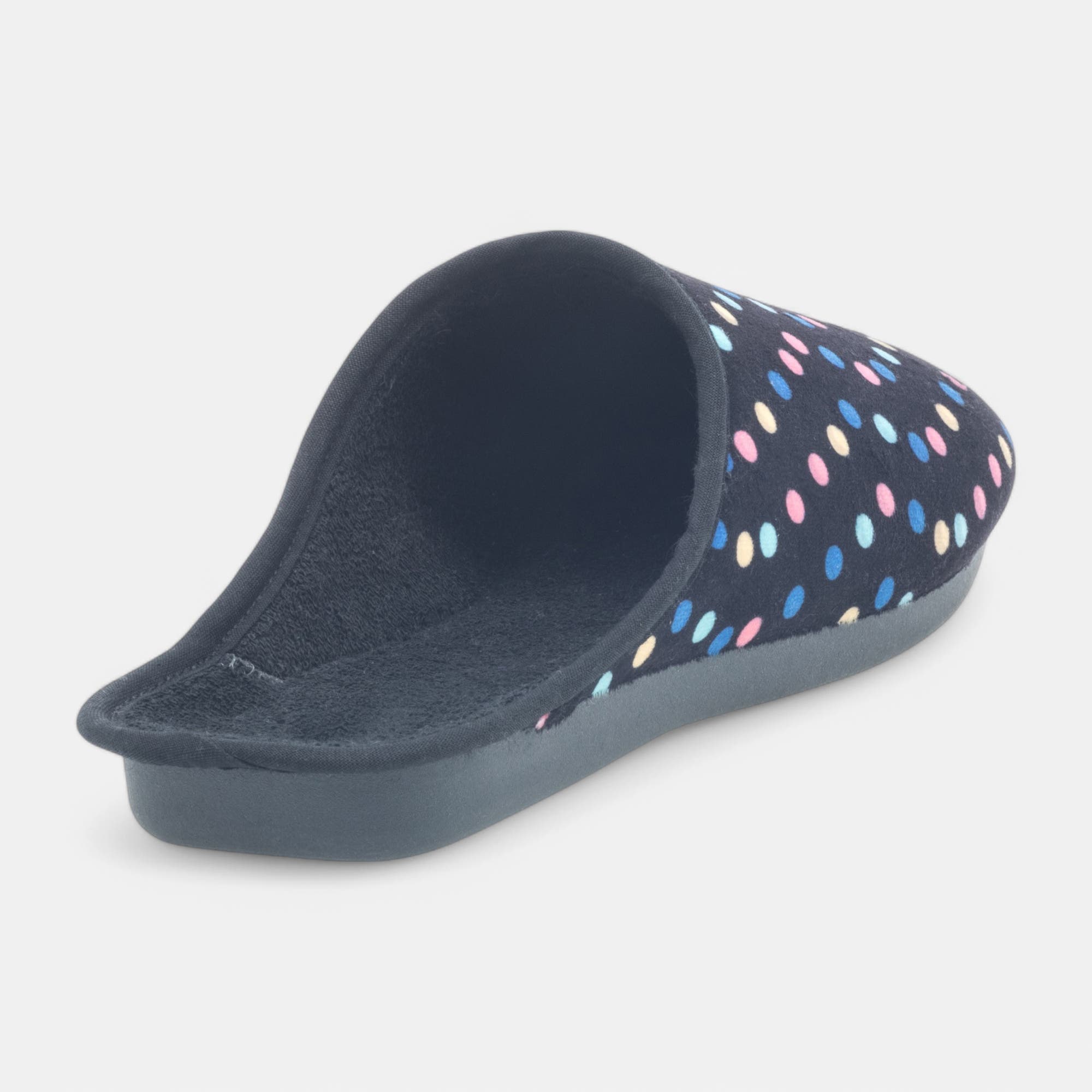 Pantoufles mules Femme noir