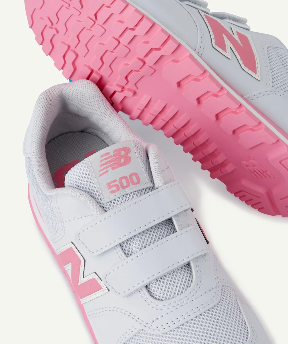 NEW BALANCEBASKETS 500 FILLE GRISES ET ROSES