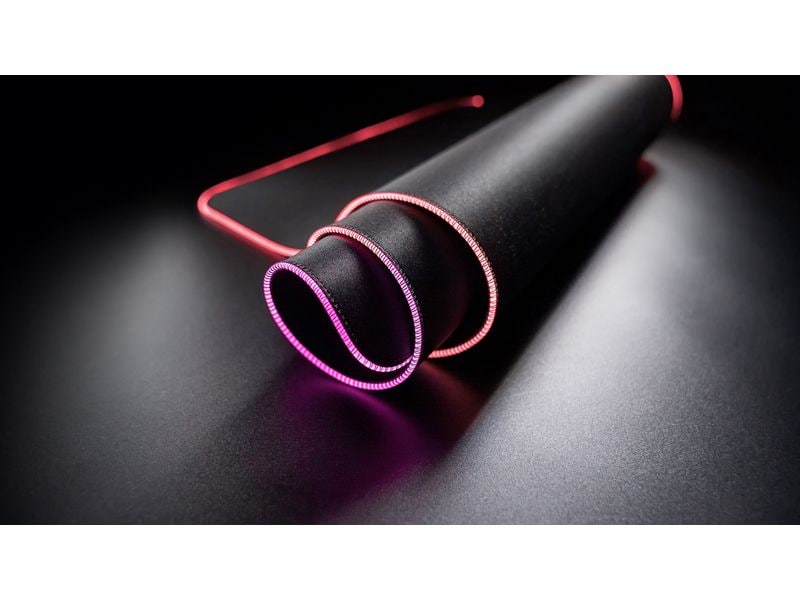 Turtle Beach Gaming-Mausmatte Sense Aimo XXL Schwarz Optimierte Oberfläche für präzise Bewegungen und Komfort beim Gaming