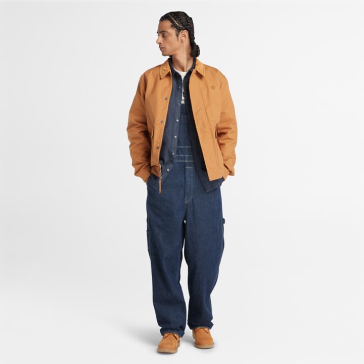 Jaqueta Strafford Isolante Masculina na Cor Amarela Escura