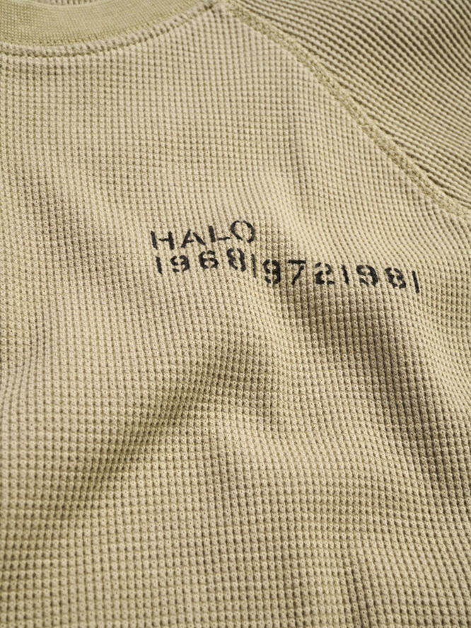 Newline HALO HALO WAFFLE T-SHIRT Chinchilla