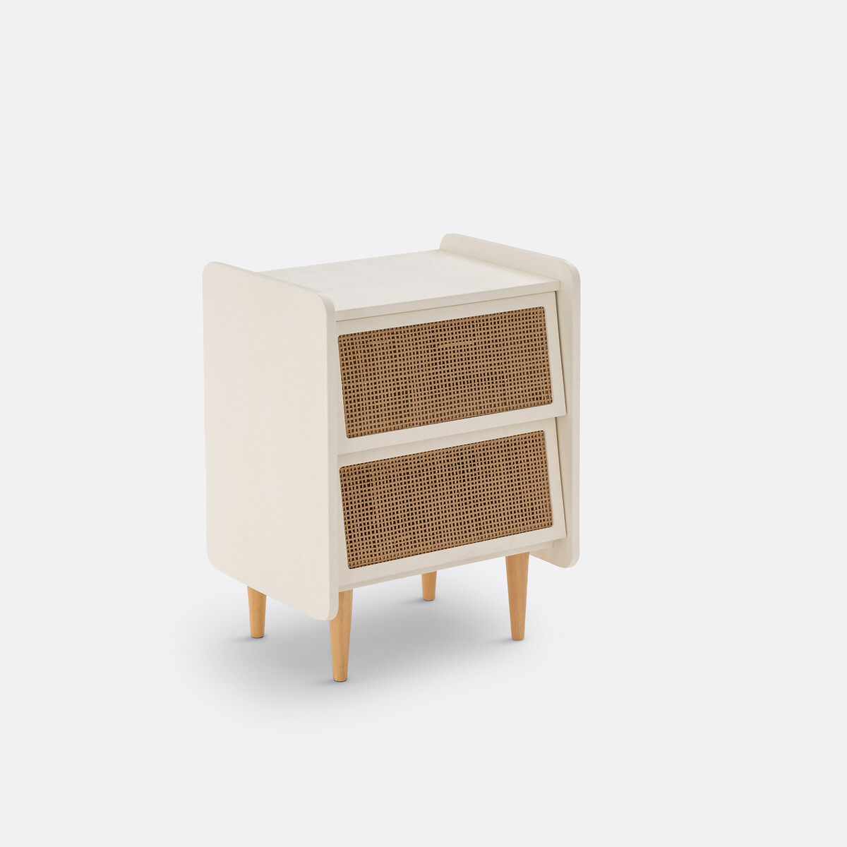 LA REDOUTE INTERIEURS<br>Mesa de cabeceira de vime com 2 gavetas, Kaya